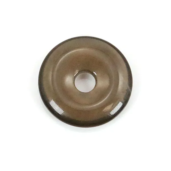 Smoky Quartz Donut 20mm x 1pc