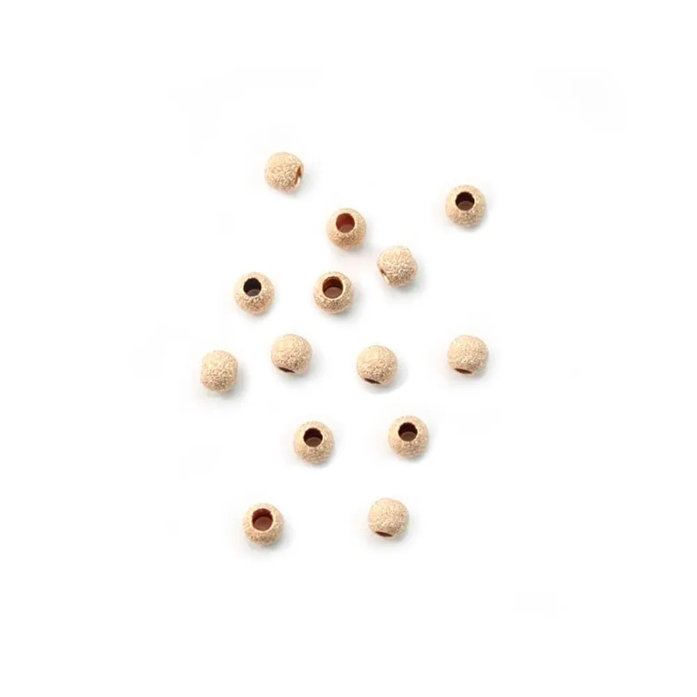 BOULE 2X0.9MM GOLD FILLED 14 CARAT 0.5G 50PCS