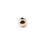 BOULE LISSE 7X1.8MM GOLD FILLED 14 CARAT 2.82G 10PCS