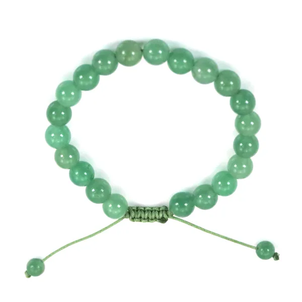 Bracelet Avanturine boule rond 8mm 