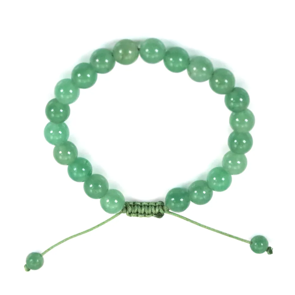 Bracelet Avanturine boule rond 8mm 