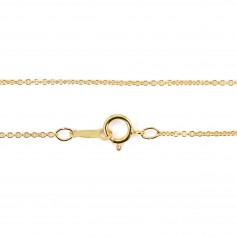 Oval chain 14K Gold filled 1.1mm 45cm x 1pc
