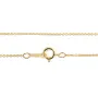 Chaîne Gold Filled 14 carats ovale 1.1mm 45cm  x 1pc