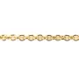 Chaîne Gold Filled 14 carats ovale 1.1mm 45cm  x 1pc