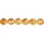 Citrine Ronde Facette