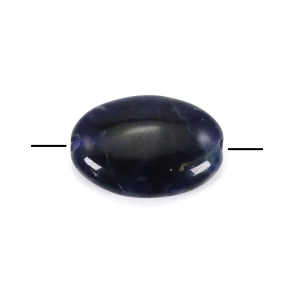 Sodalite goutte plate 20x15mm x 40cm (20pcs)