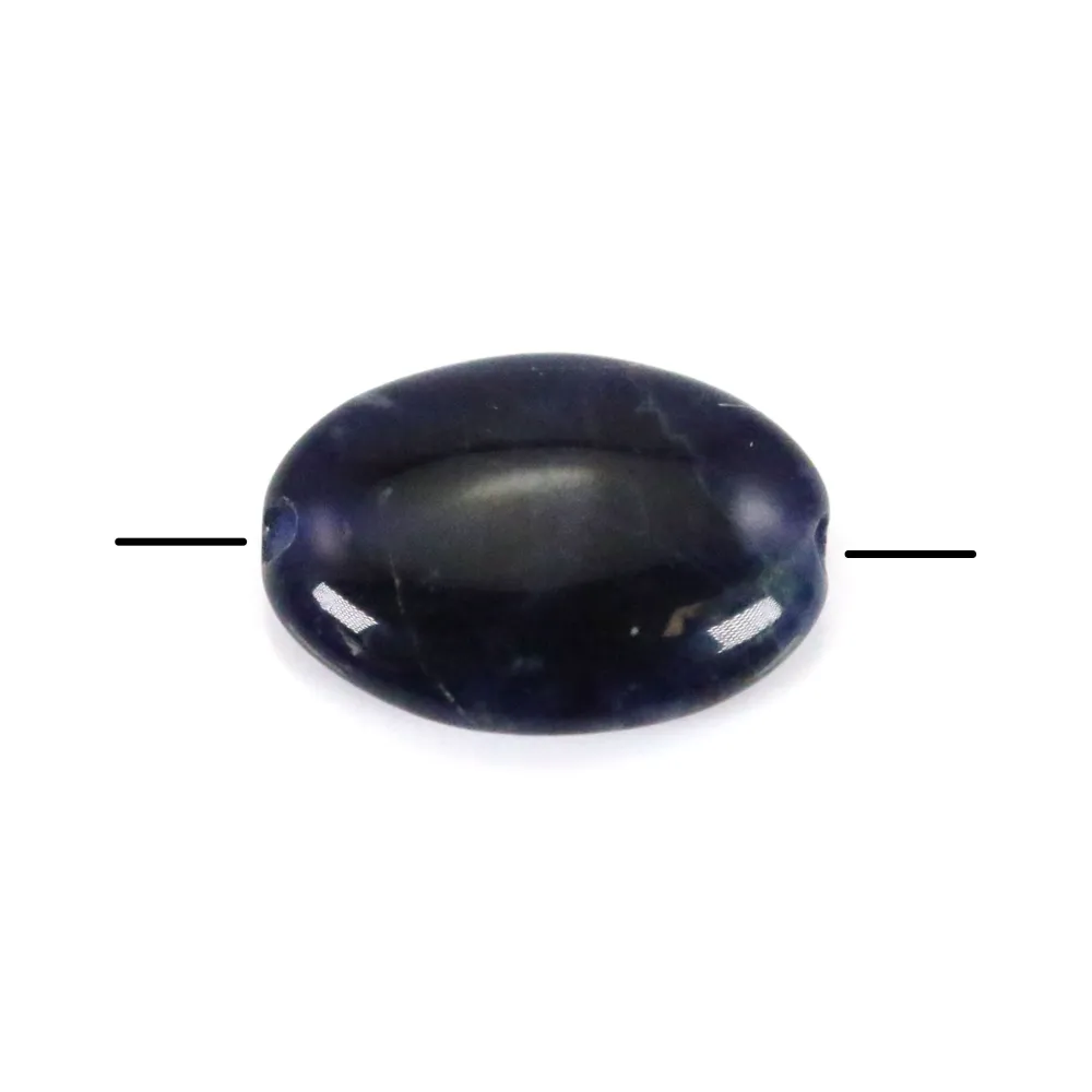 Sodalite goutte plate 20x15mm x 40cm (20pcs)
