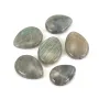 Labradorite Goutte Plate 15x20mm x 40cm
