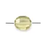 Citrine ovale facette x 1pc