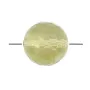 Quartz lemon de couleur jaune, de forme rond facetté, 18mm x 1pc