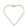 Breloque en forme de coeur , de taille 1x30mm x 2pcs