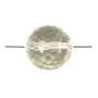 Quartz lemon jaune, de forme ronde facetté, 16mm x 2pcs