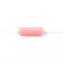 Bambou mer teinté orange Tube 3x10mm x 40cm 