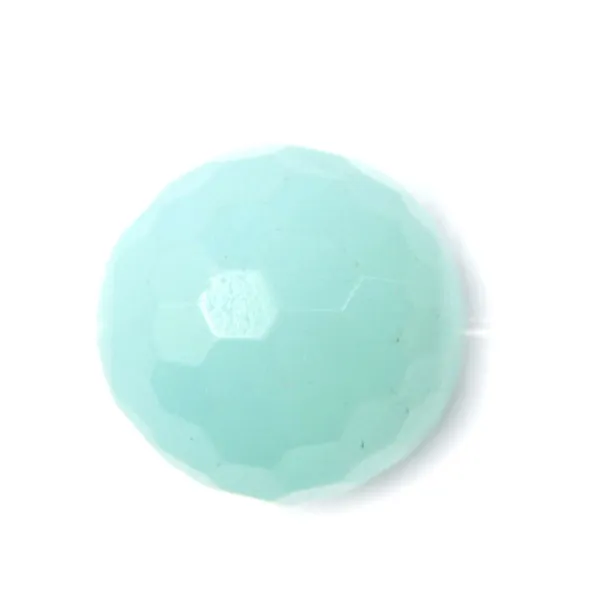 Amazonite Ronde Facette 4mm x 20 perles