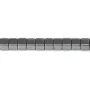 Hématite cube carré 4mm x 20pcs