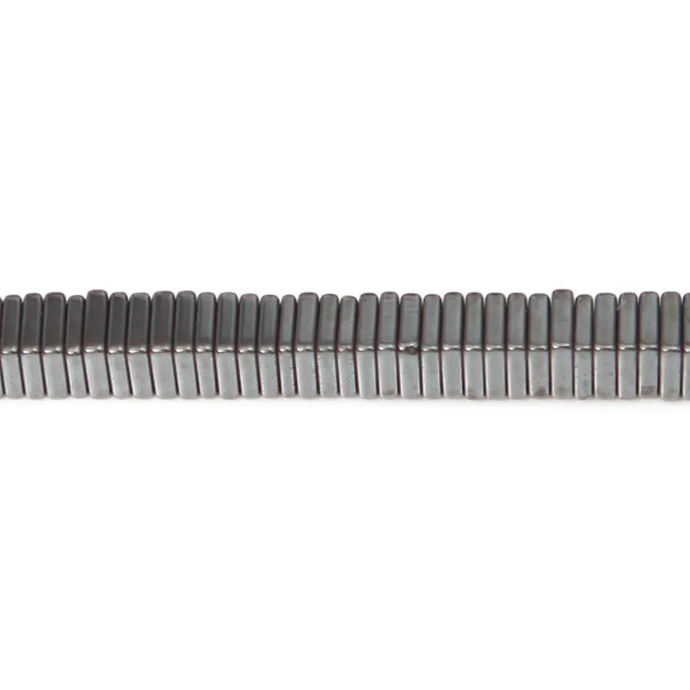 Hématite carré lamelle 4x1mm x 20pcs