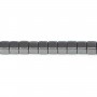 Hématite cube carré 2mm x 20pcs
