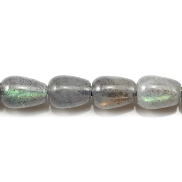 Labradorite Round Teardrop 6x8mm x 40cm