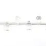 Cristal de roche Goutte Facette 6x9mm x 4 st