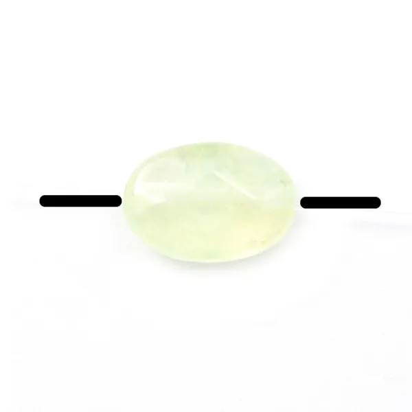 Prehnite Ovale Facette 8x12mm x 4 pcs
