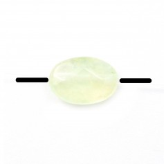 Prehnite Faceted Oval 8x12mm x 4 pcs
