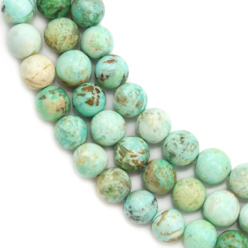Turquoise Round 7mm x 40cm