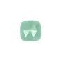 Square faceted Aventurine cabochon 9mm x 1pc