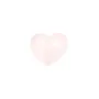 Cabochon Quartz rose coeur facetté 9x10mm x 1pc