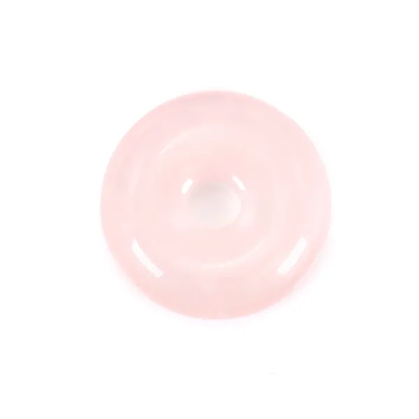 Donut Quartz Rosz 20mm x 1pc