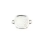 Abstandshalter für quadratischen Cabochon 9mm - 925er Silber x 1Stk