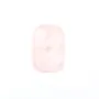 Cabochon Quartz rose rectangle 13.5x20mm x 1pc