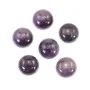 Cabochon amethyste rond 16mm x 1pc