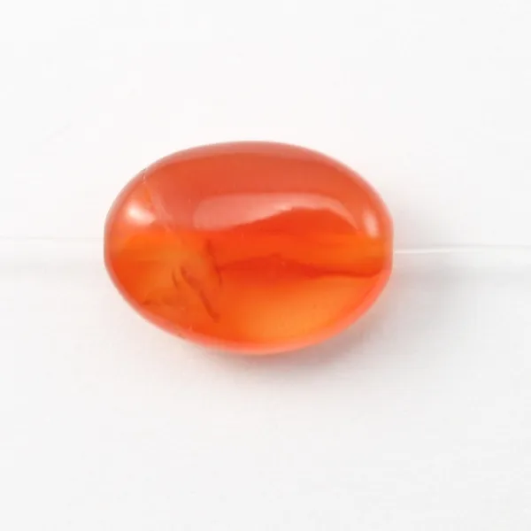 Cornaline Ovale 10x14mm x 4 pcs