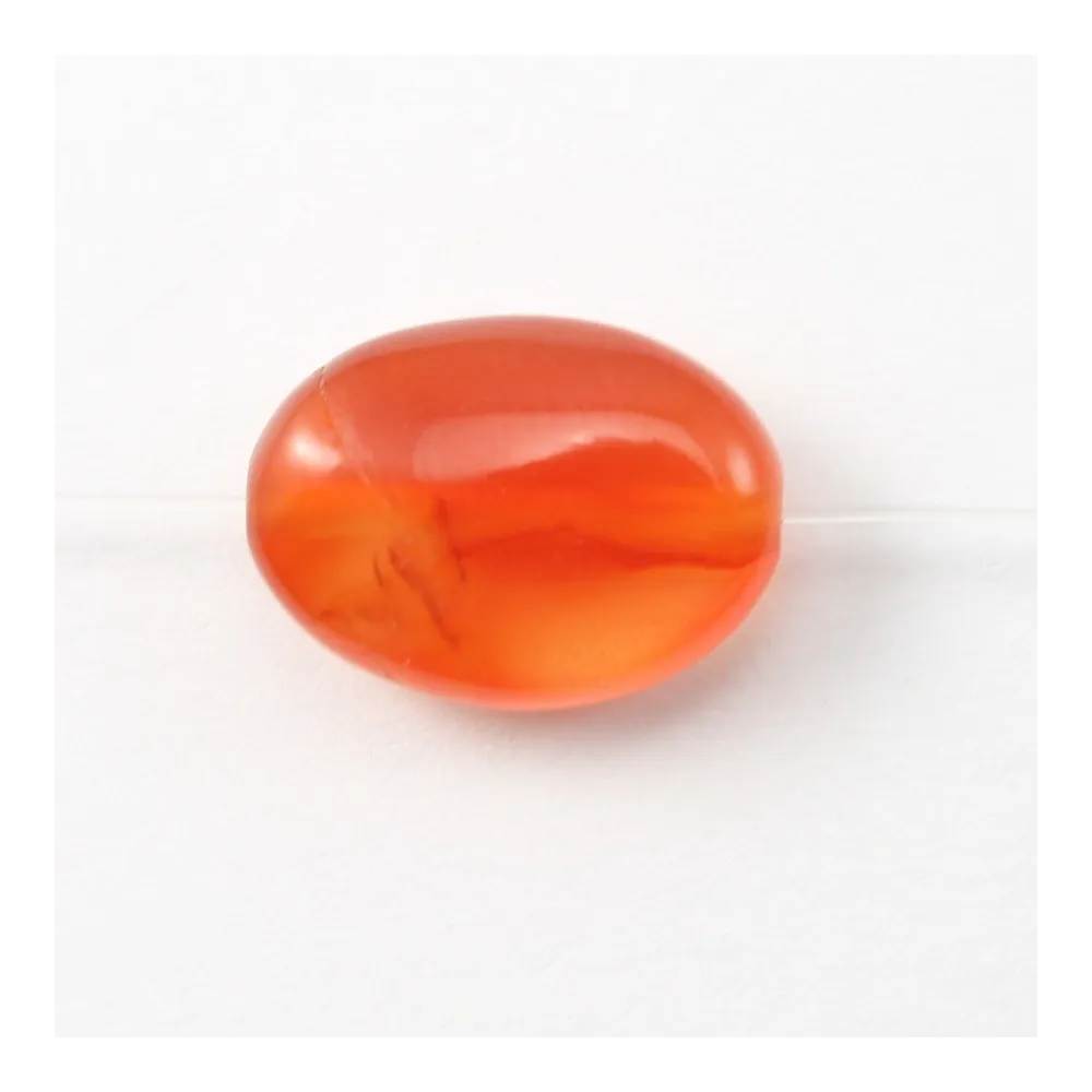 Cornaline Ovale 10x14mm x 4 pcs