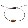 Bracelet cordon oeil de tigre