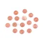 Cabochon de rhodochrosite de forme ronde 4mm x 2pcs