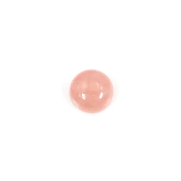 Cabochon de rhodochrosite de forme ronde 4mm x 2pcs