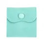 Bolsa de terciopelo turquesa 7x7cm x 1ud