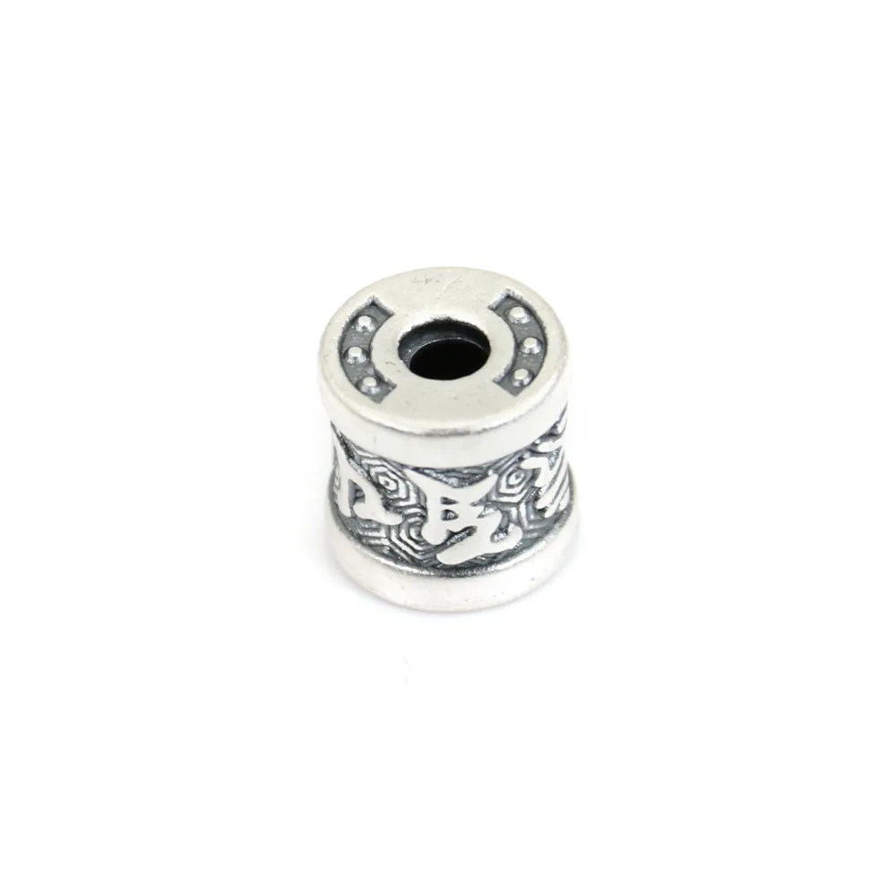 Lot De 50 Perles Intercalaires Bicônes En Argent Tibétain 5x4 Mm - Doré - Laiton - Neuf