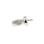 Conjunto de strass para semi-perfurado 11mm - óxido de zircónio e prata 925 banhada a ródio x 1 unidade