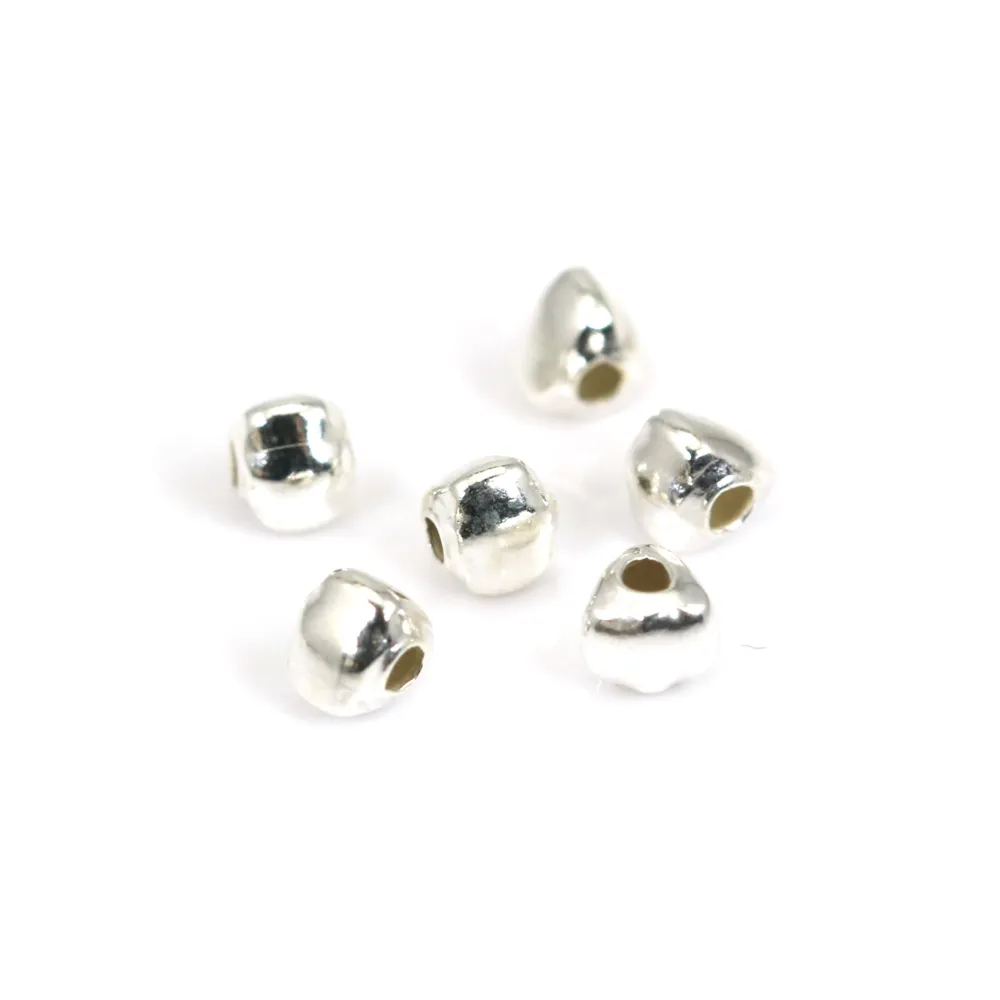Perle triangle 3mm - Argent 925 x 6pcs