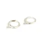 Brincos Dormeuse Redondos 12mm - Prata 925 x 2pcs
