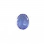 Tanzanite à sertir, ovale 4x5mm x 1pc