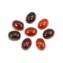 Ovaler Granatkabochon 5x7mm x 1St