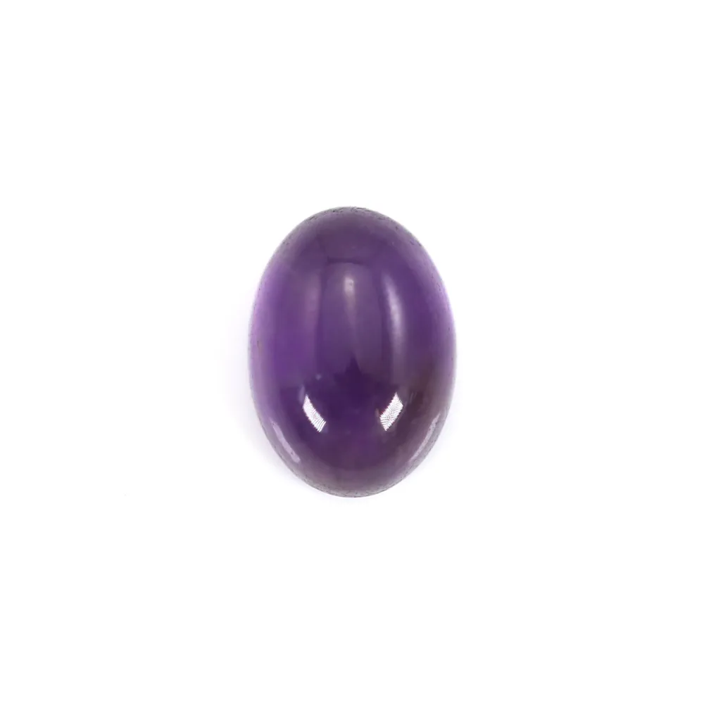 Cabochon Améthyste ovale 5x7mm x 1pc