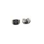 Poussette Earwires black tone x 6x4mm x 12pcs
