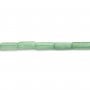 Aventurine tube 4x13mm x 40cm