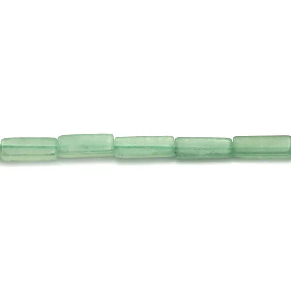 Aventurine rectangle 4x13mm x 5pcs