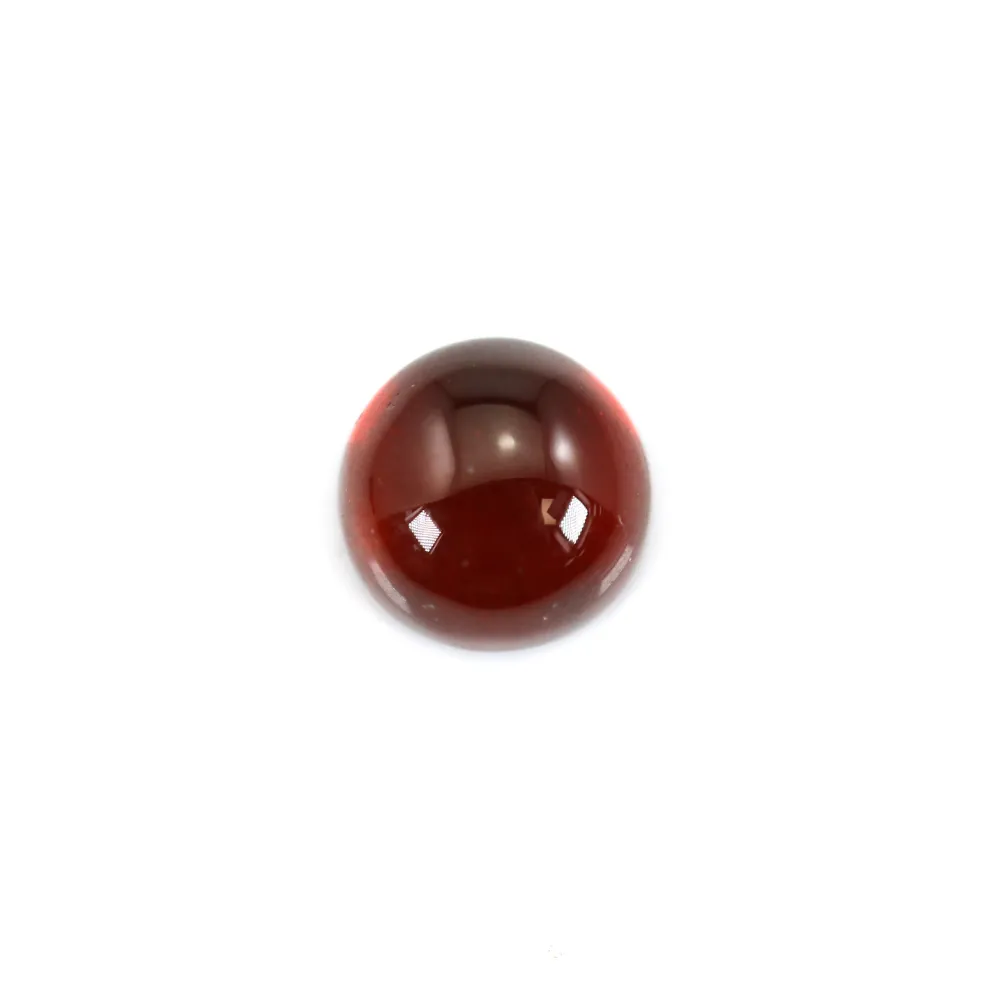 Granat-Cabochon rund 4mm x 1St