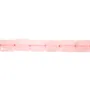 Quartz rose rectangle 8x10mm x 40cm
